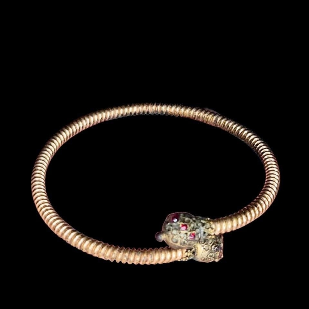 Vintage Tribal Indian Bypass Bangle - Picture 1 of 3